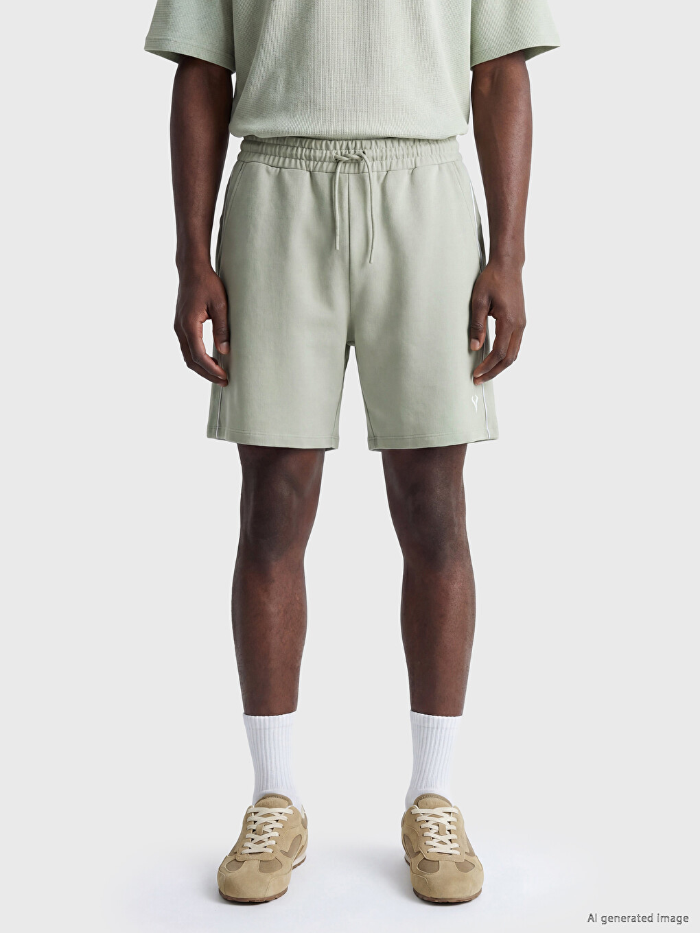 Loose Fit Men's Active Shorts-1