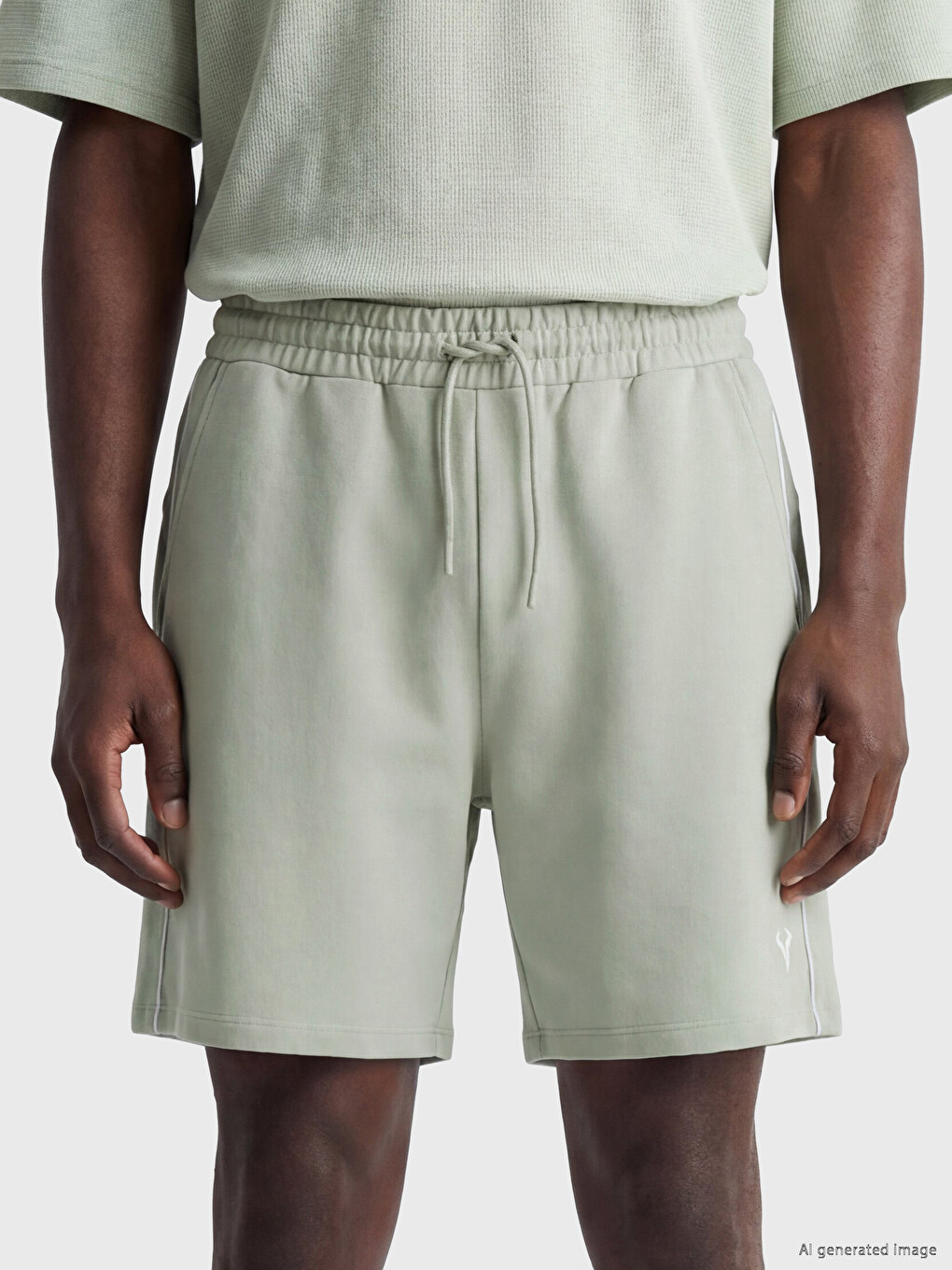 Loose Fit Men's Active Shorts-2