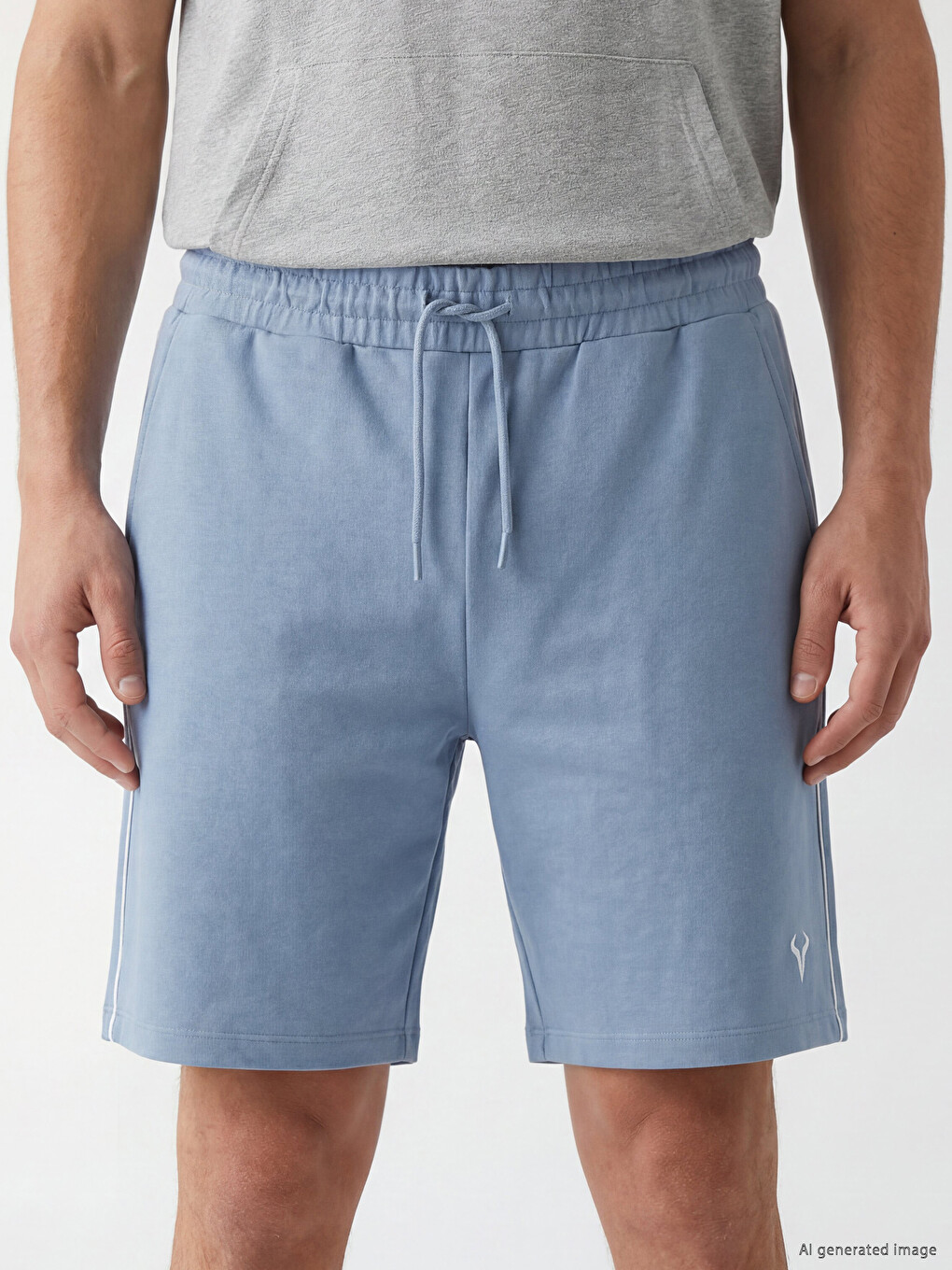Loose Fit Men's Active Shorts-2