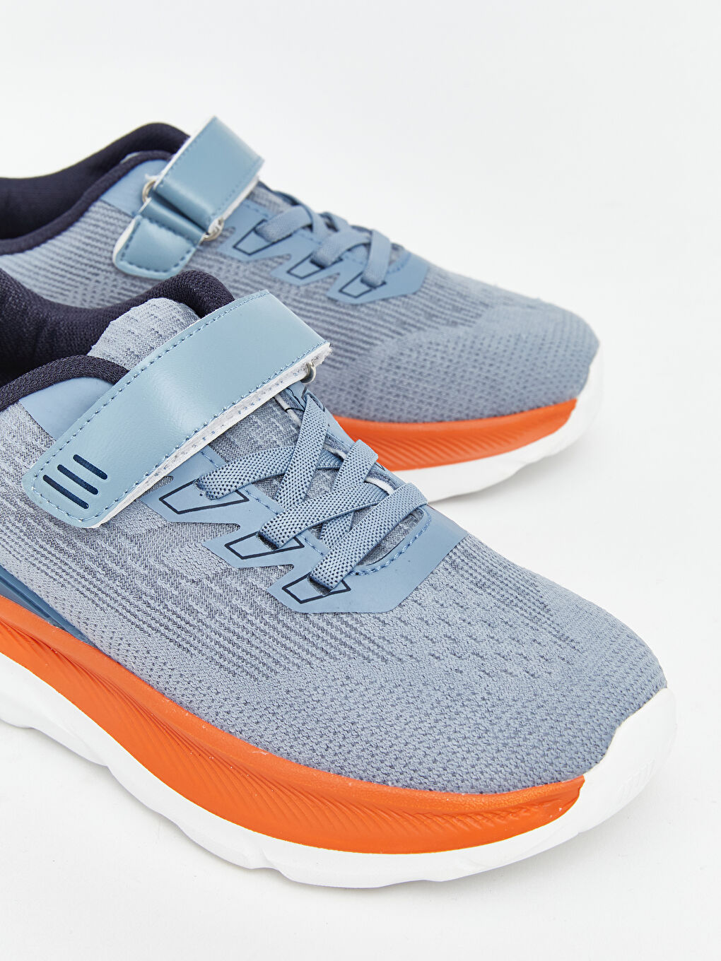 Mavi Baskılı Erkek Çocuk Spor Ayakkabı-2