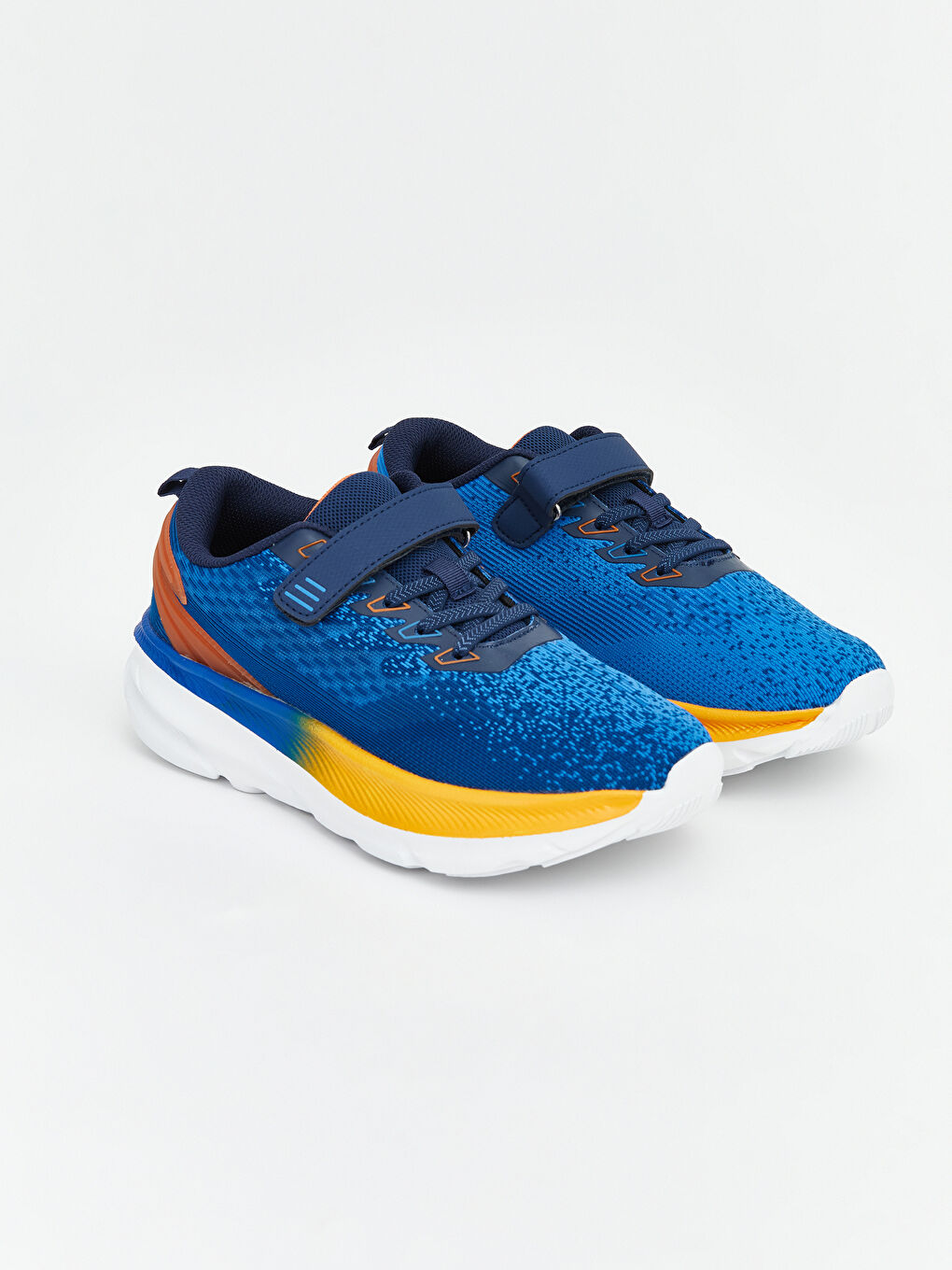 Mavi Baskılı Erkek Çocuk Spor Ayakkabı