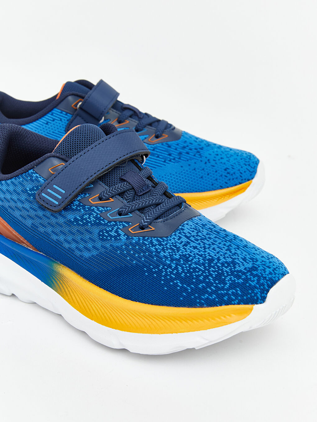 Mavi Baskılı Erkek Çocuk Spor Ayakkabı-2