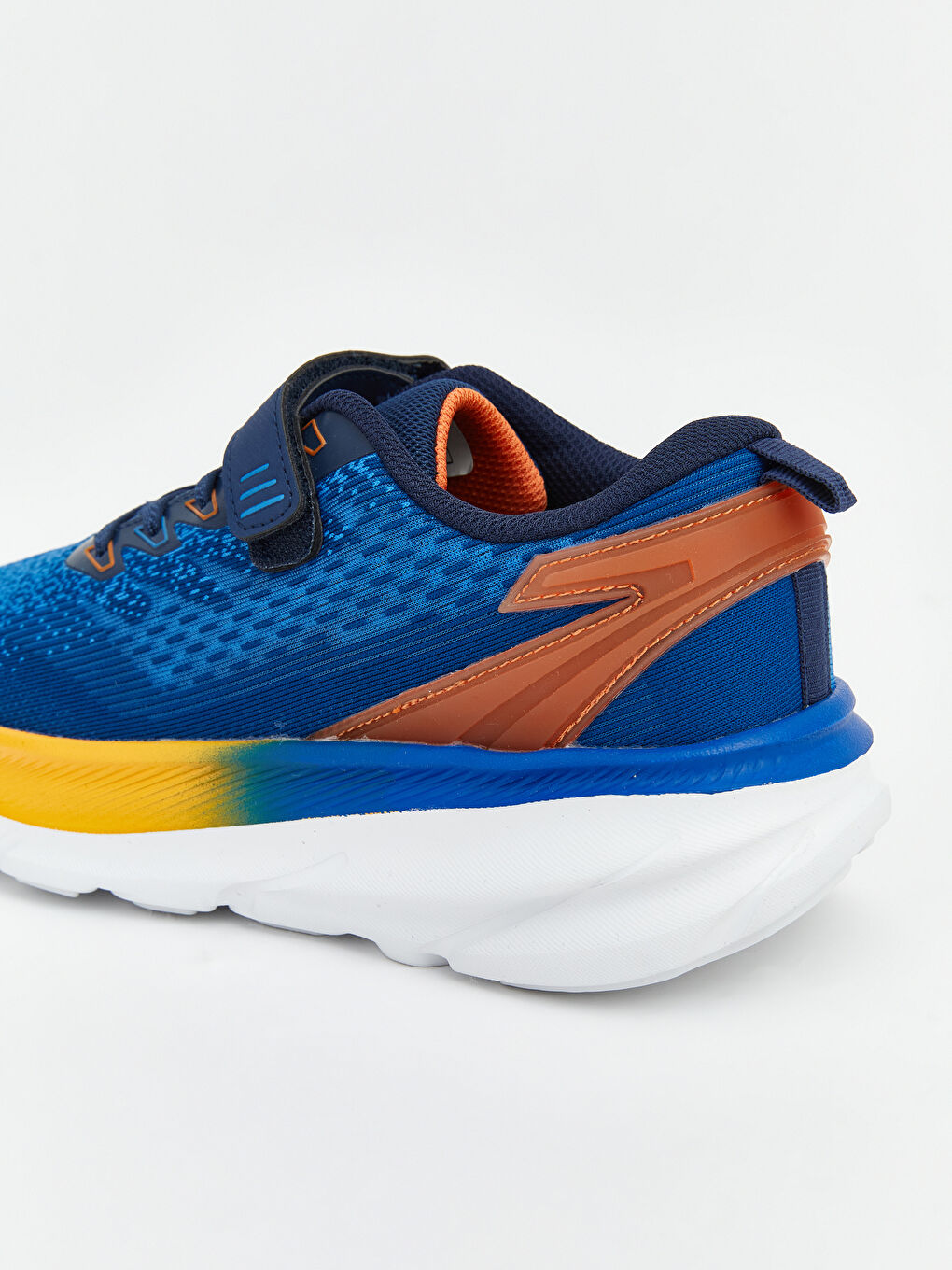 Mavi Baskılı Erkek Çocuk Spor Ayakkabı-4