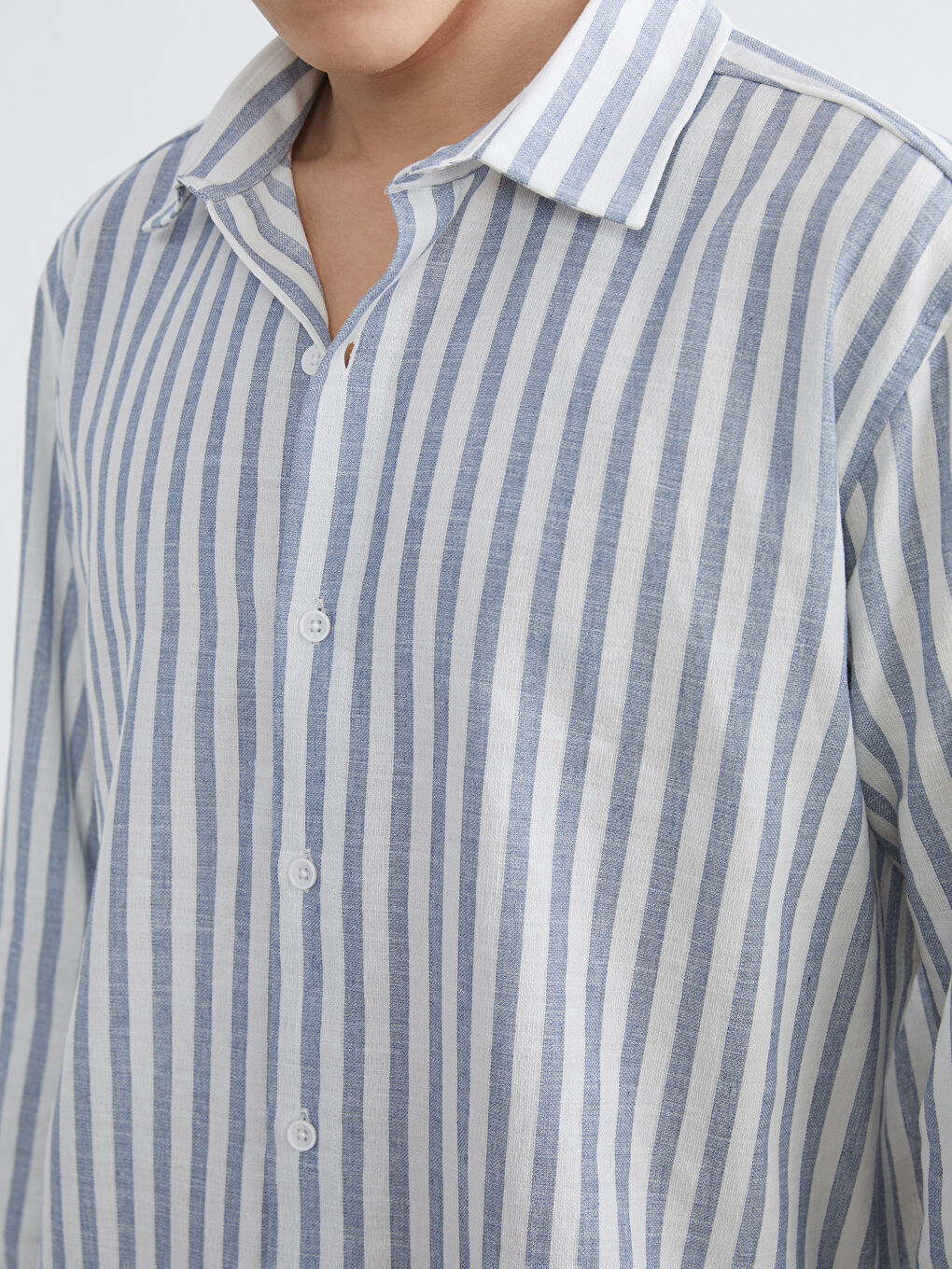 Regular Fit Striped Men's Shirt-2