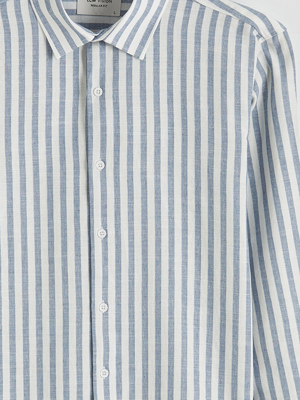 Regular Fit Striped Men's Shirt-5