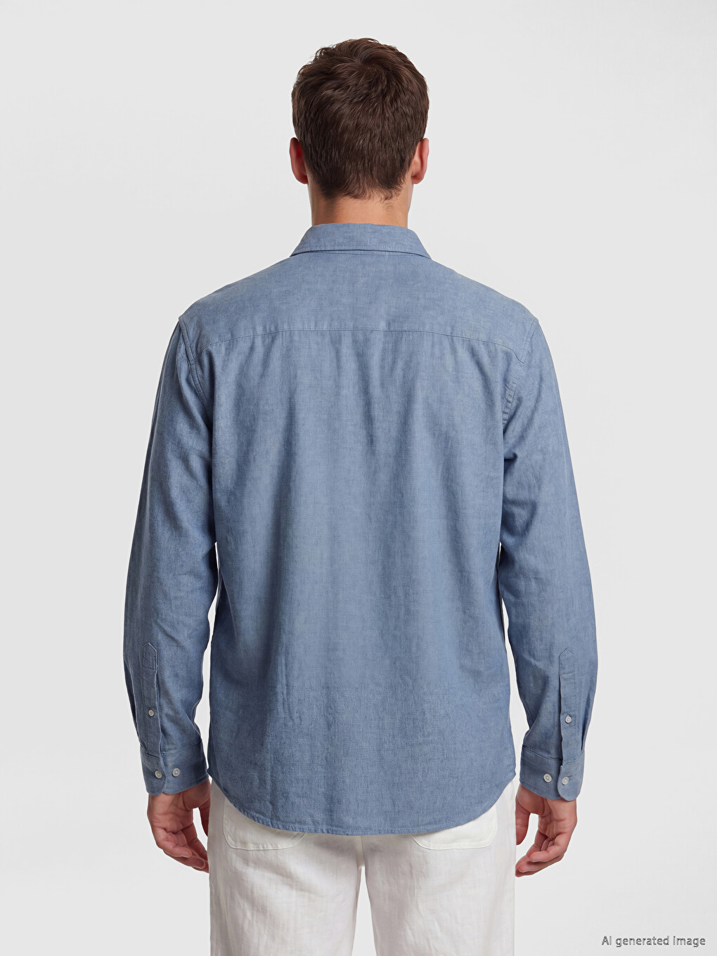 Regular Fit Dobby Men's Shirt-3