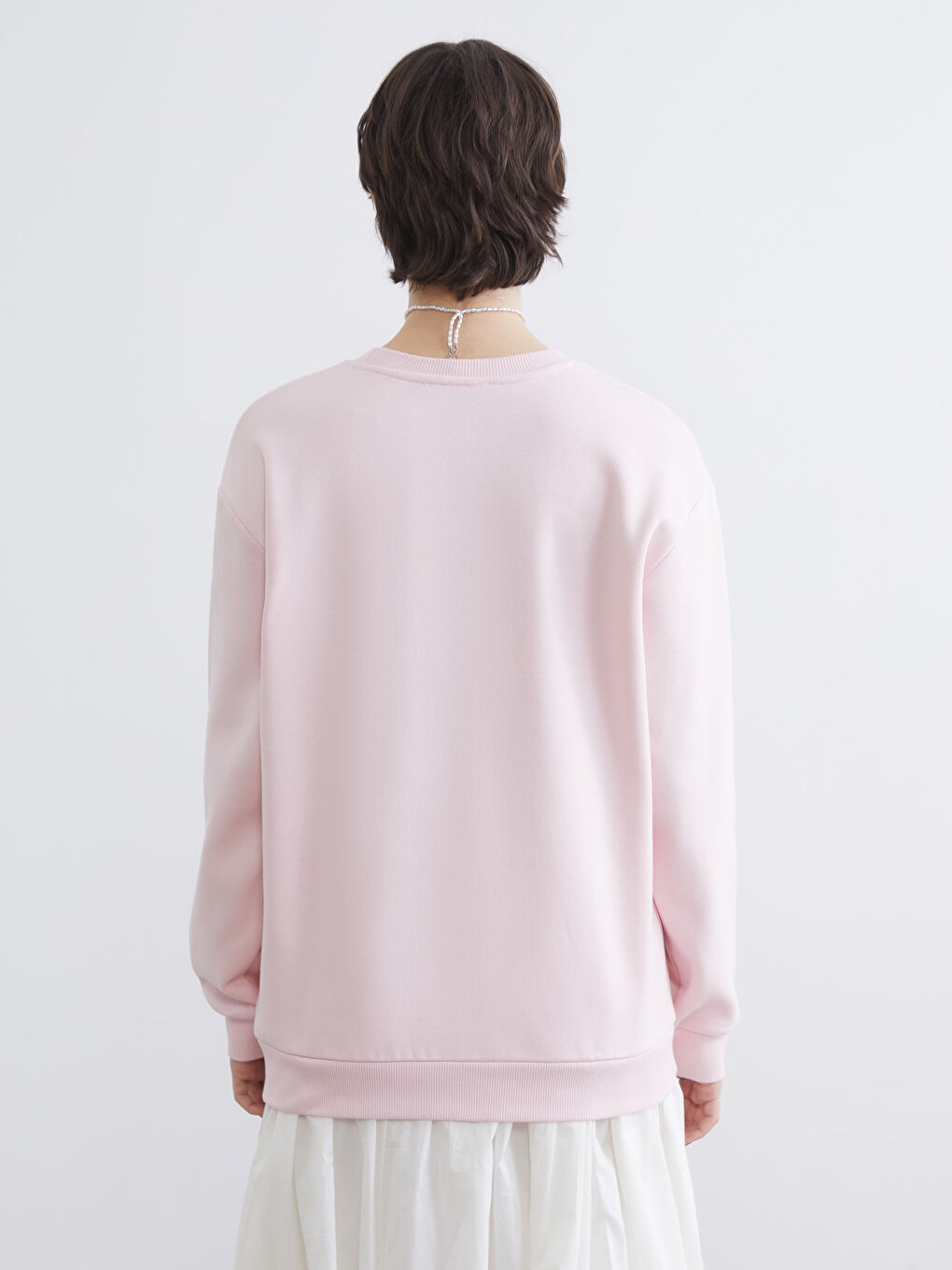 Women's Hello Kitty Print Plush Sweatshirt-3