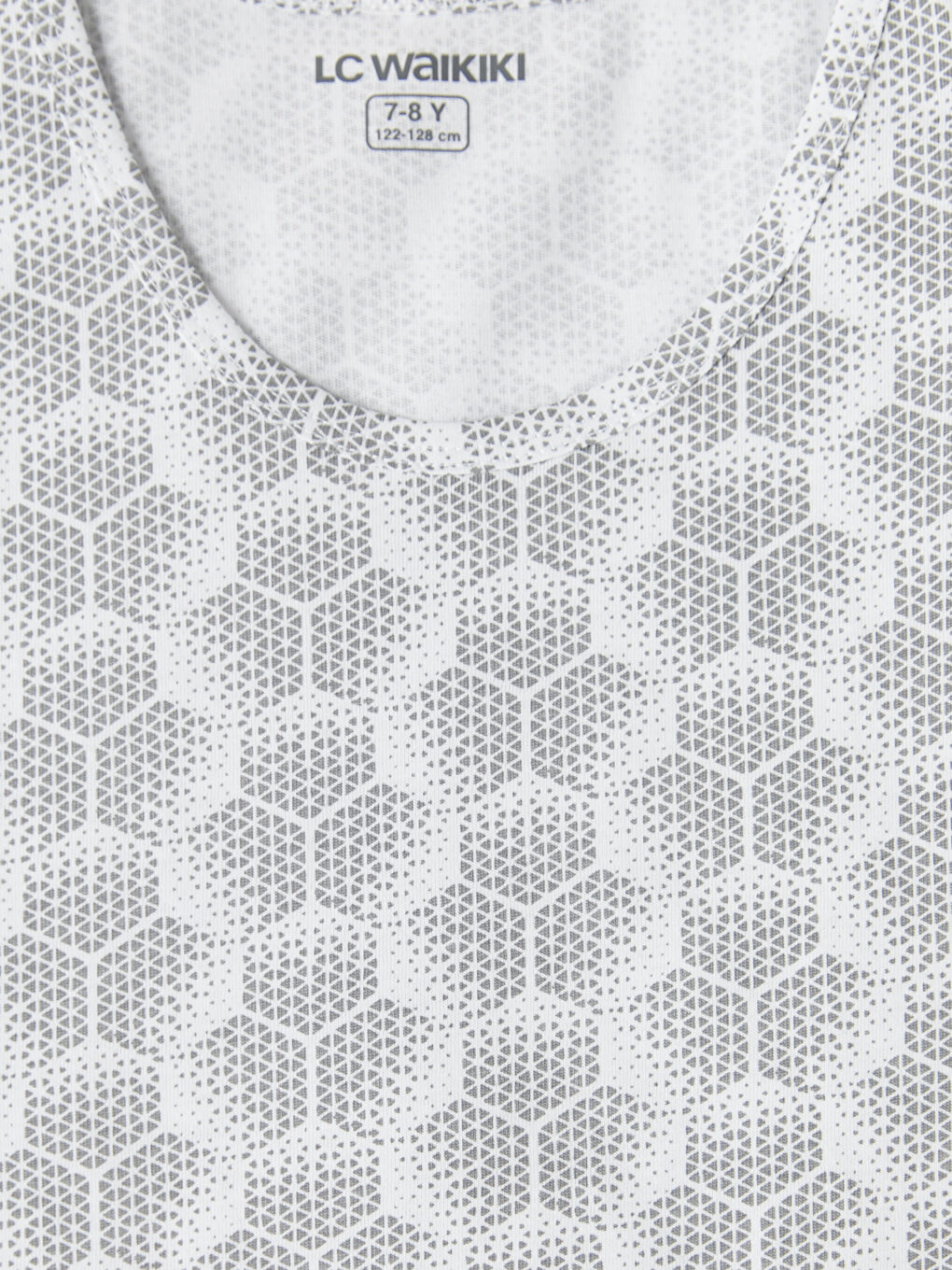 Beyaz Bisiklet Yaka Erkek Çocuk Atlet 2'li-6