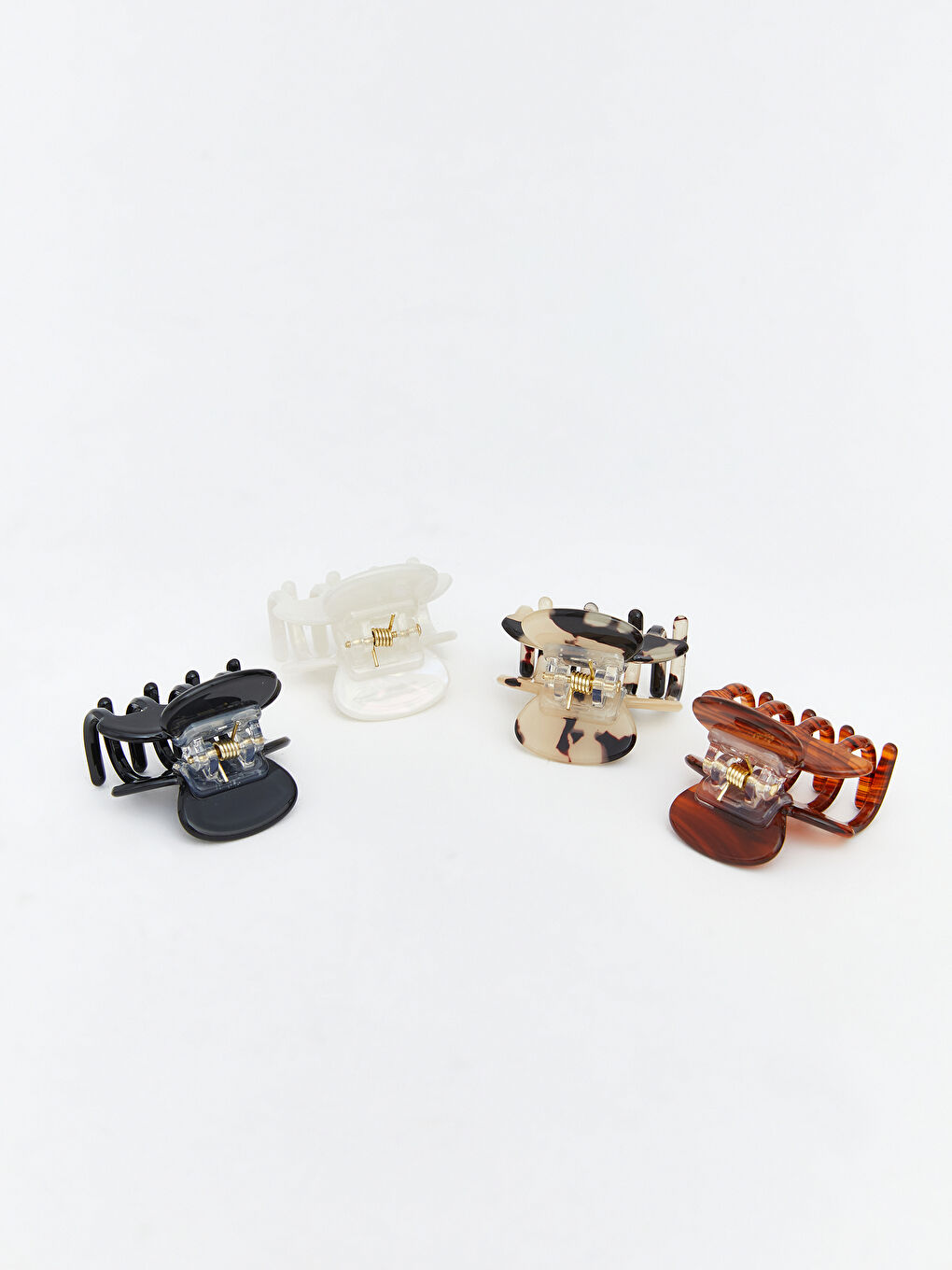 მოხატული ქალის კლიპების ნაკრები 4 ცალი-1