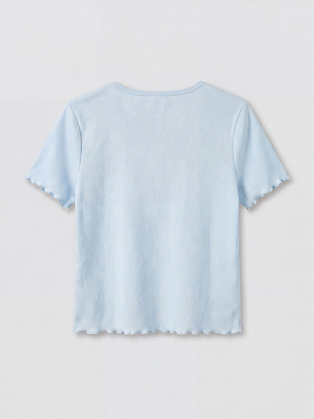Mavi Desenli Kadın Kaprili Pijama Takımı-2