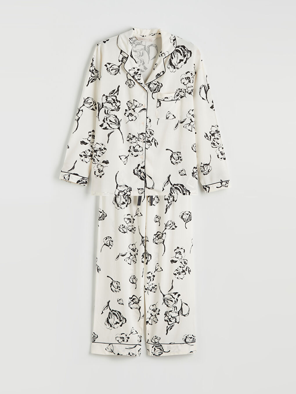 Žena BEŽ Pidžama set-4