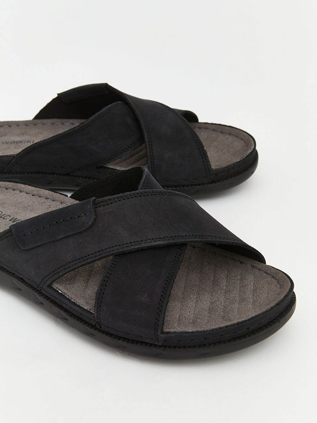Men's Cross Strap Slides-2