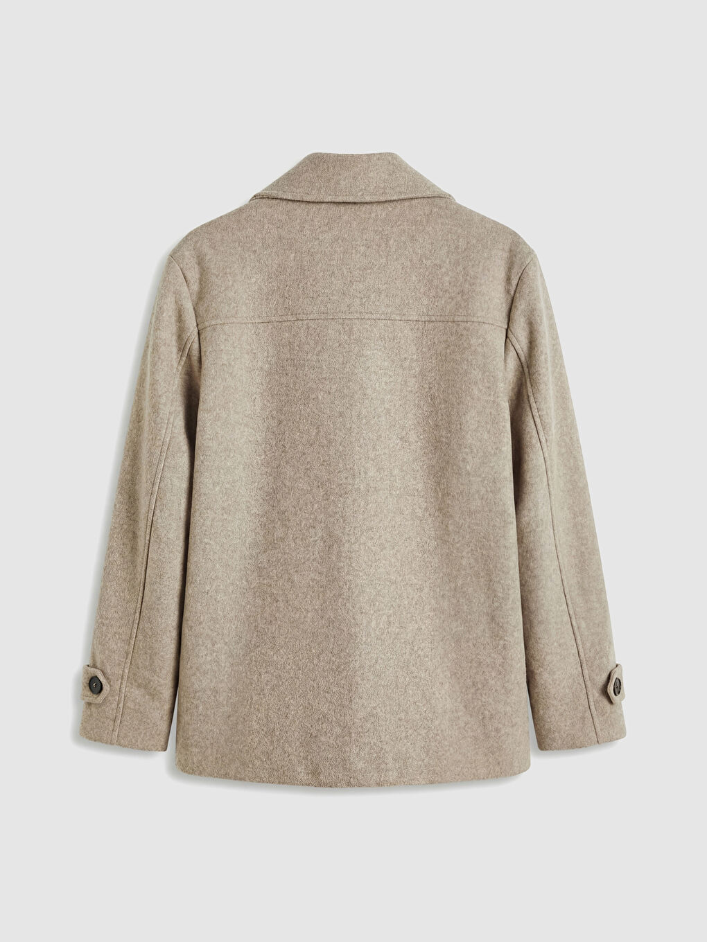 Women's Double-Breasted Wool Coat-6