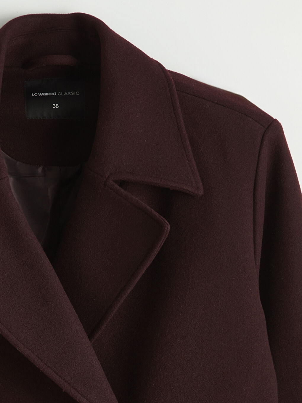 Women's Double-Breasted Wool Coat-7