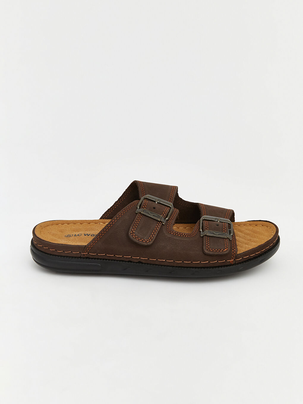 Men's Suede-Look Slippers-1