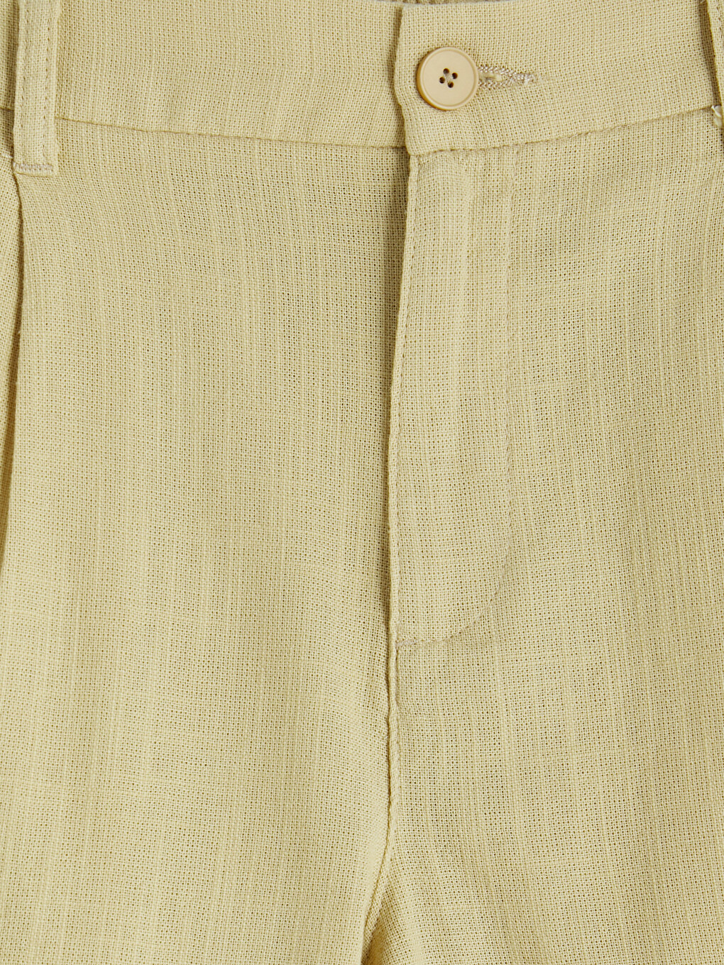 Man Yellow Shorts-1