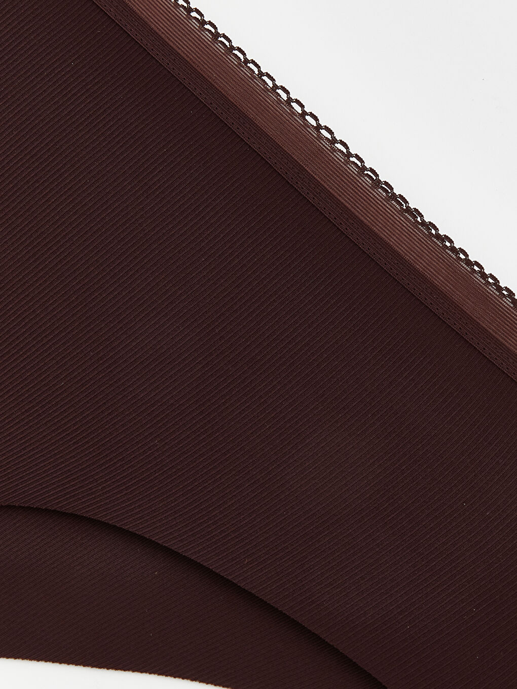 Mürdüm Yüksek Bel Lazer Kesim Klasik Külot-2