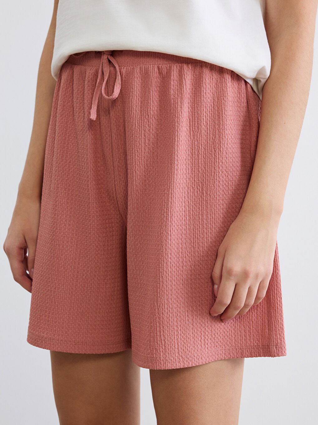 Woman PINK Shorts-2
