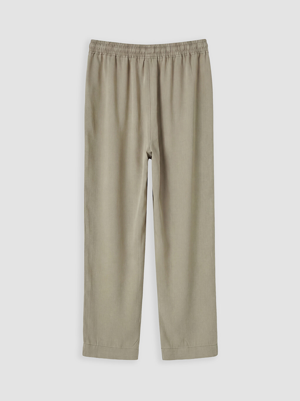 Jean Femme Coupe Carotte À Taille Élastiquée-6