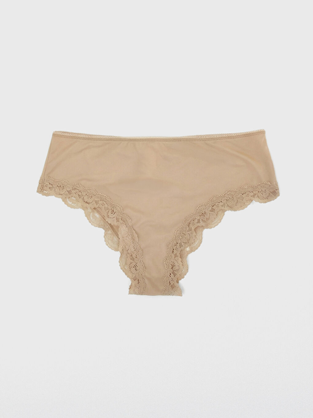 Pembe Dantel Detaylı Brazilian Külot 3'lü-2