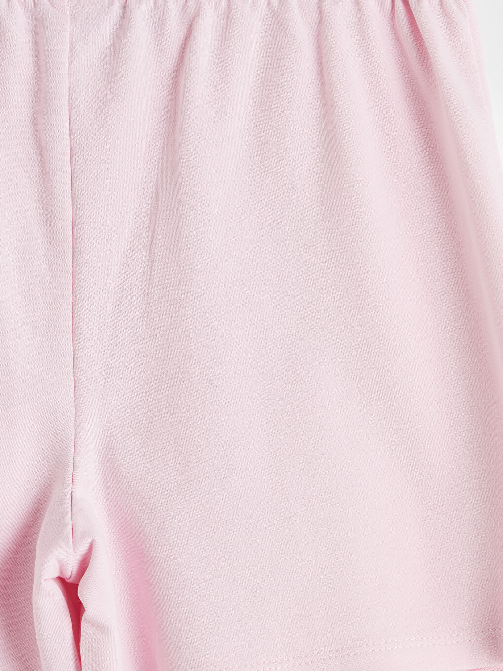 Ekru Baskılı Kız Çocuk Tişört ve Şort Etek-6