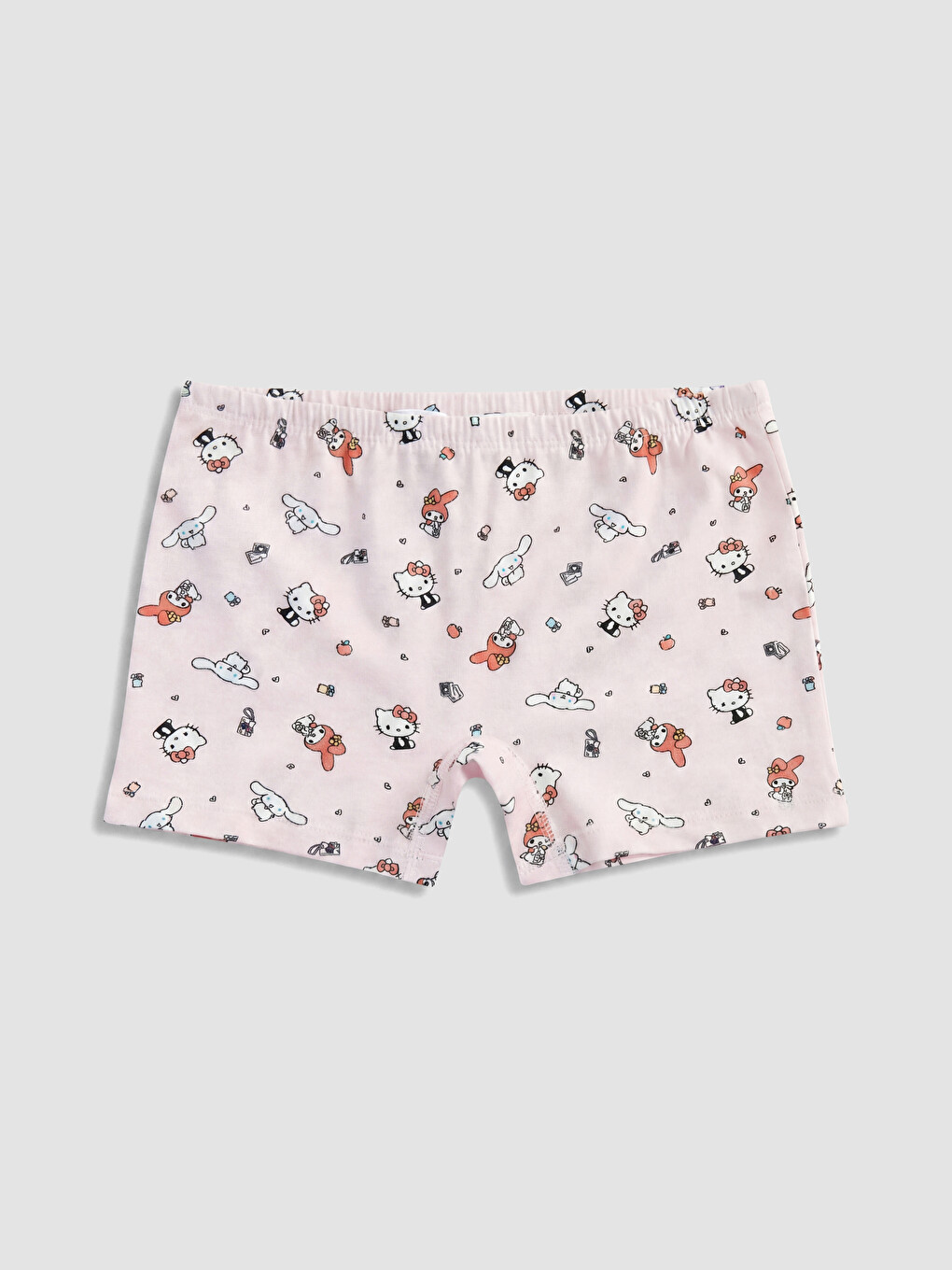 Pembe Hello Kitty Baskılı Kız Çocuk Boxer