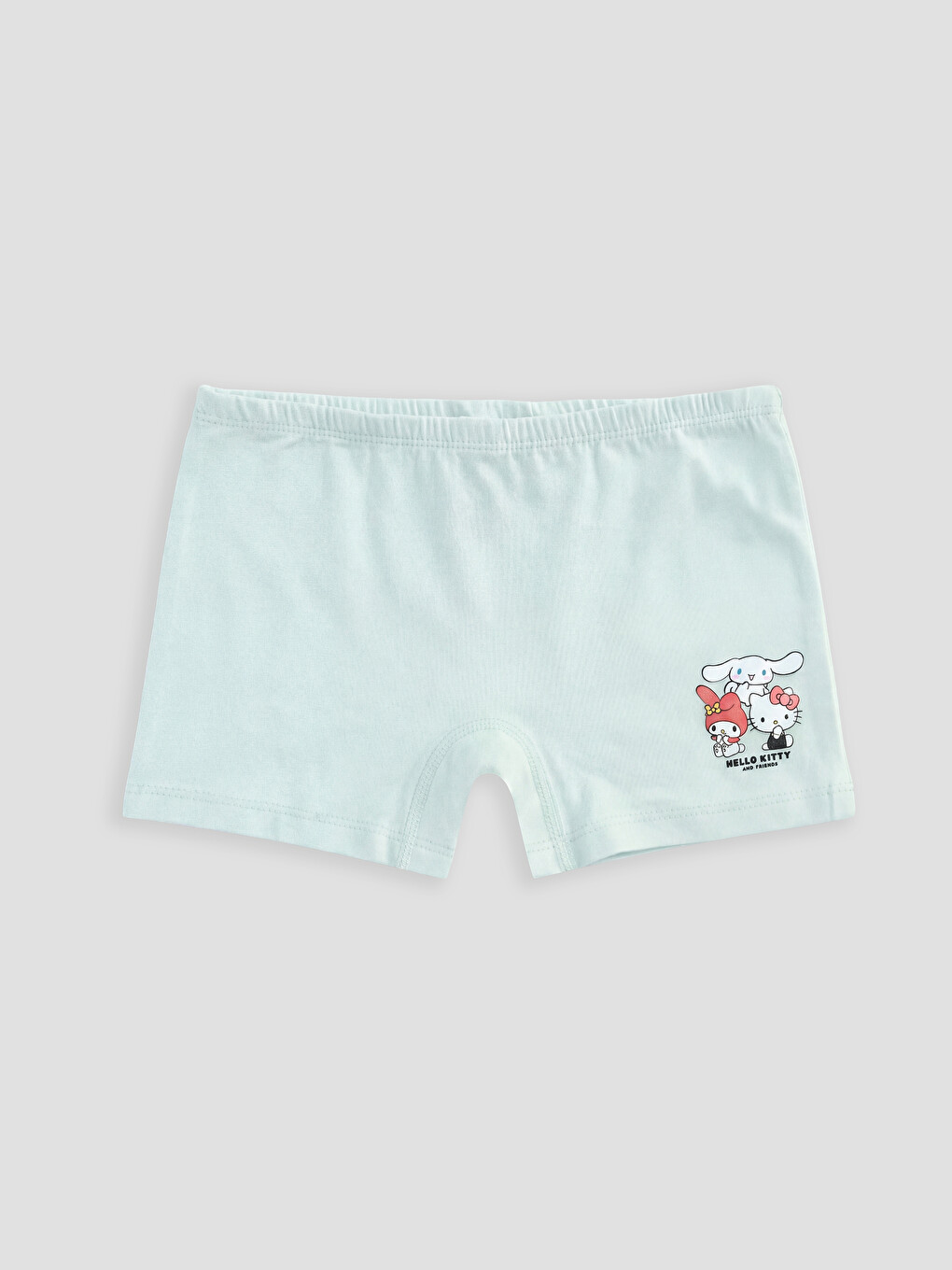 Pembe Hello Kitty Baskılı Kız Çocuk Boxer 3'lü-1