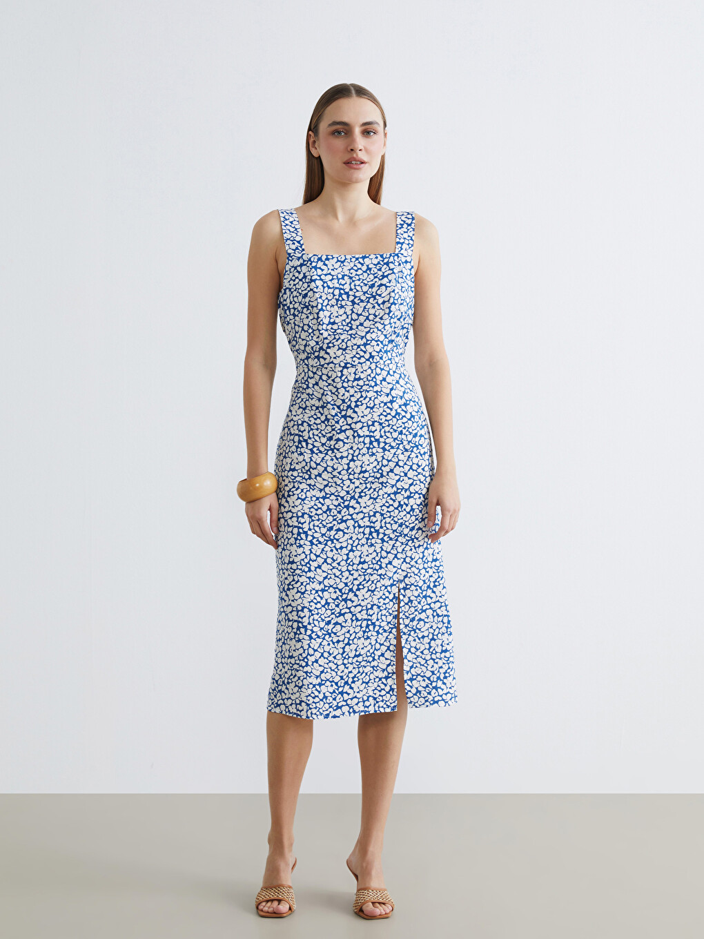Woman Navy Dress-1