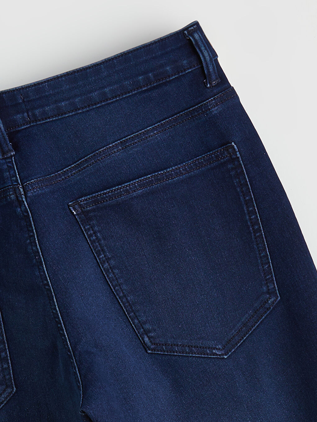 Мъж Индиго Дънки-5