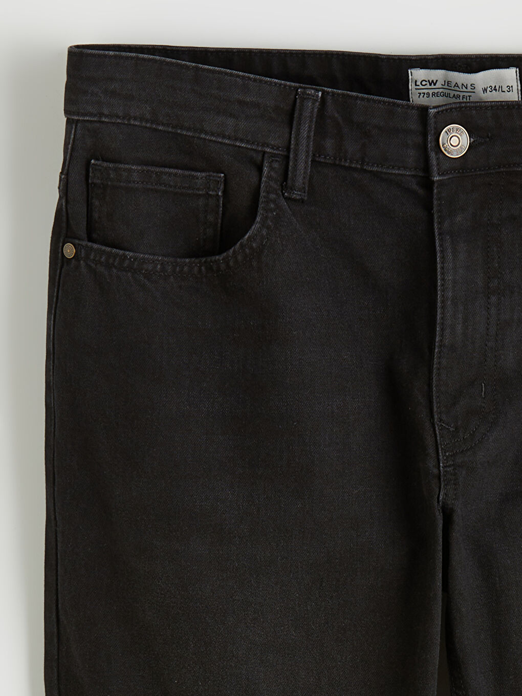 Мъж Черно Дънки-4