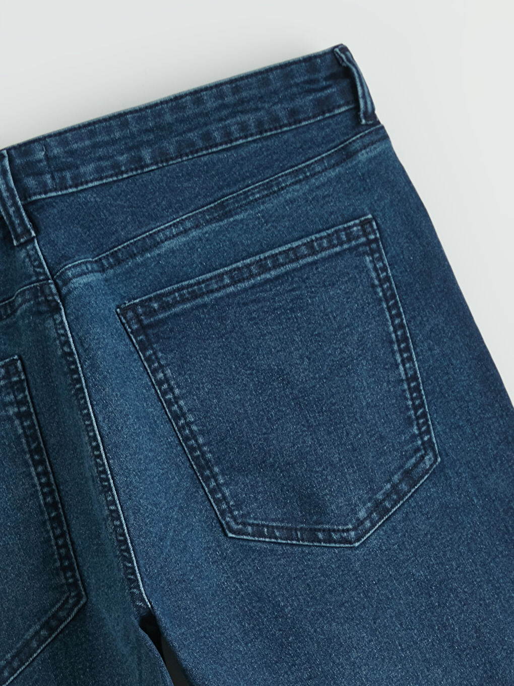 Мъж Индиго Дънки-5