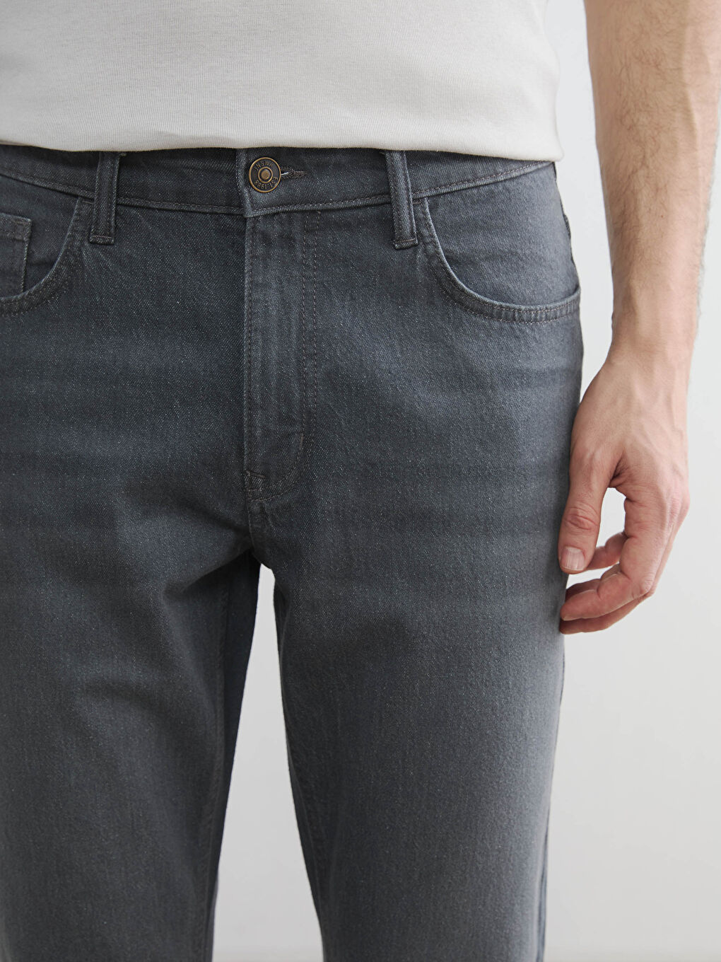 Мъж Сиво Дънки-2