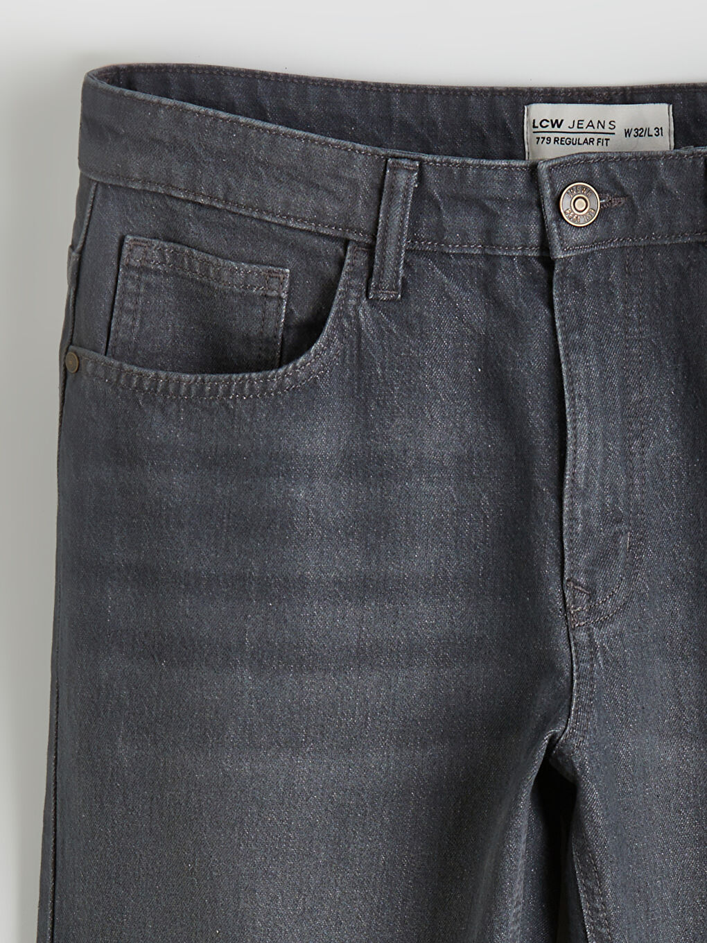 Мъж Сиво Дънки-6