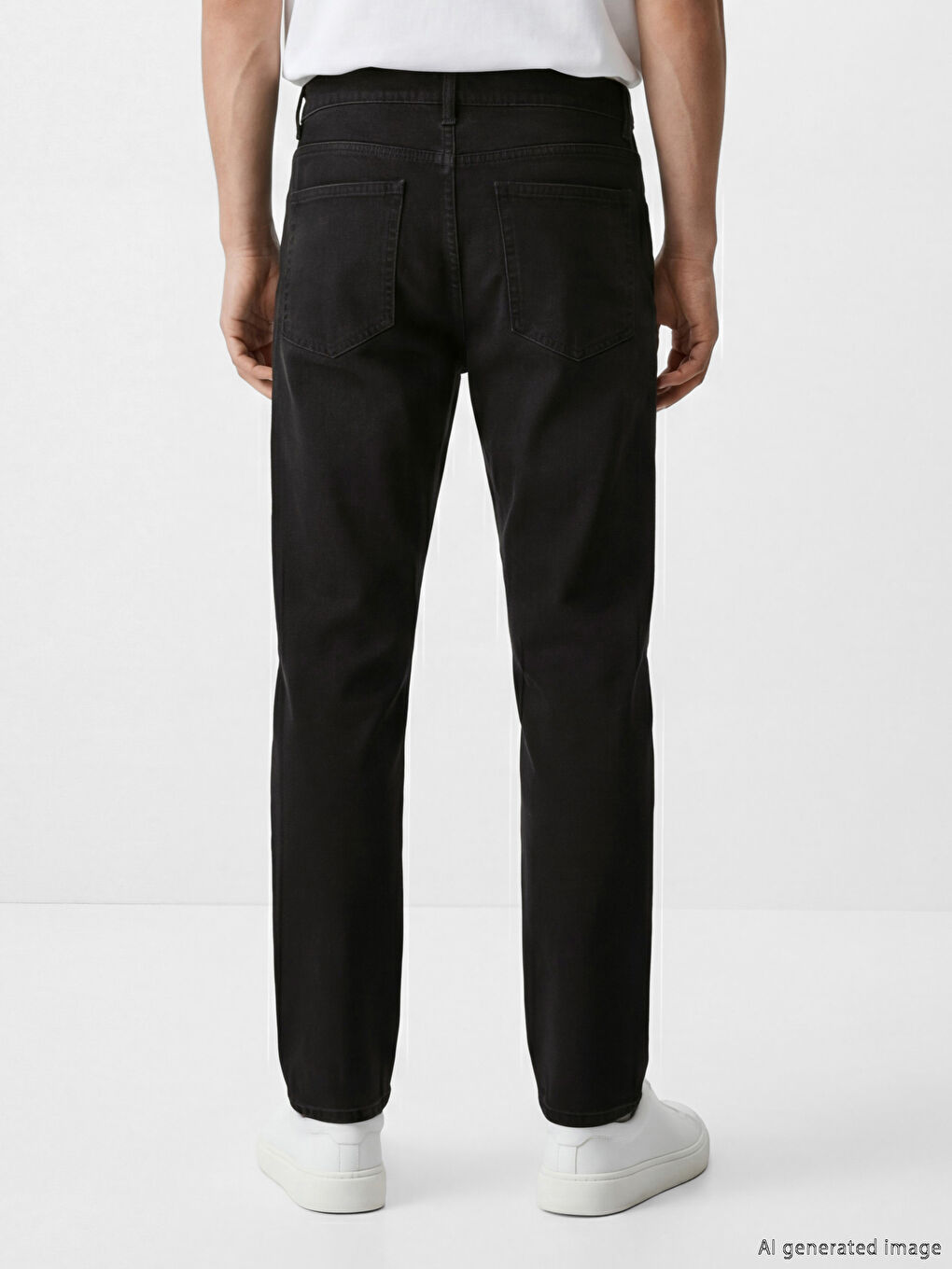 Мъж Черно Дънки-2