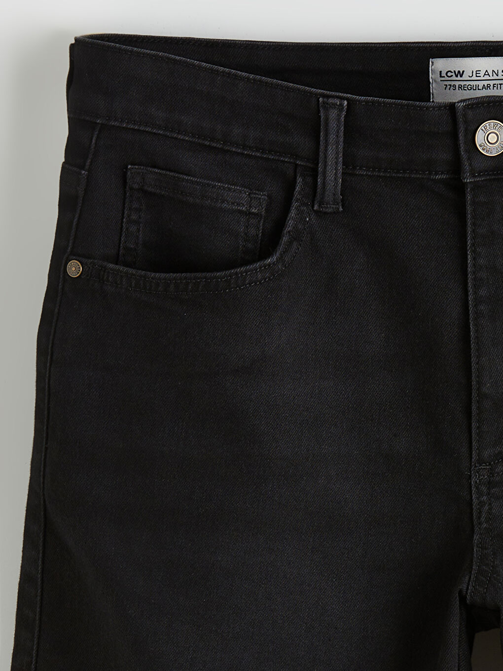 Man BLACK Denim Shorts-6