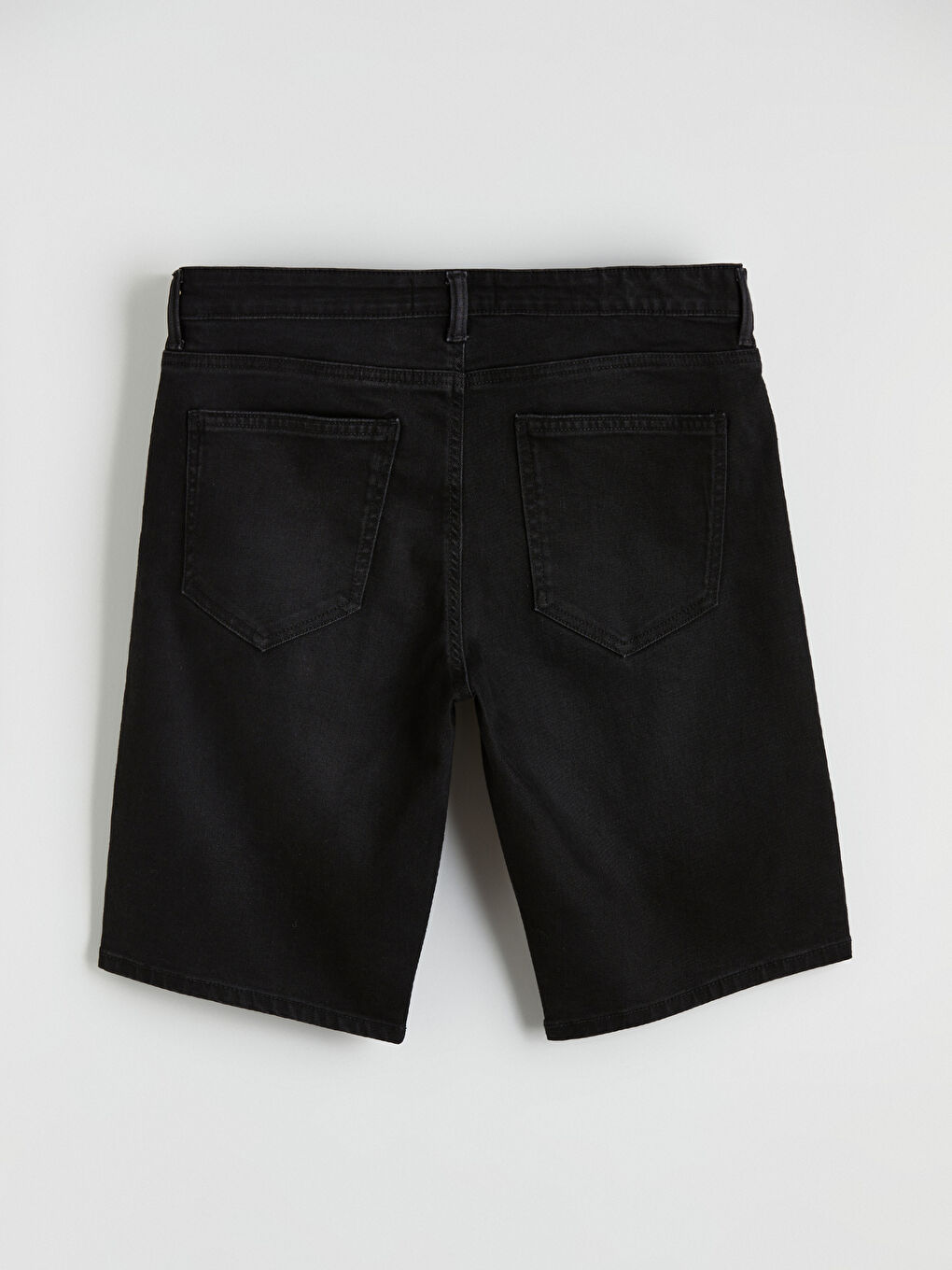 Man BLACK Denim Shorts-7