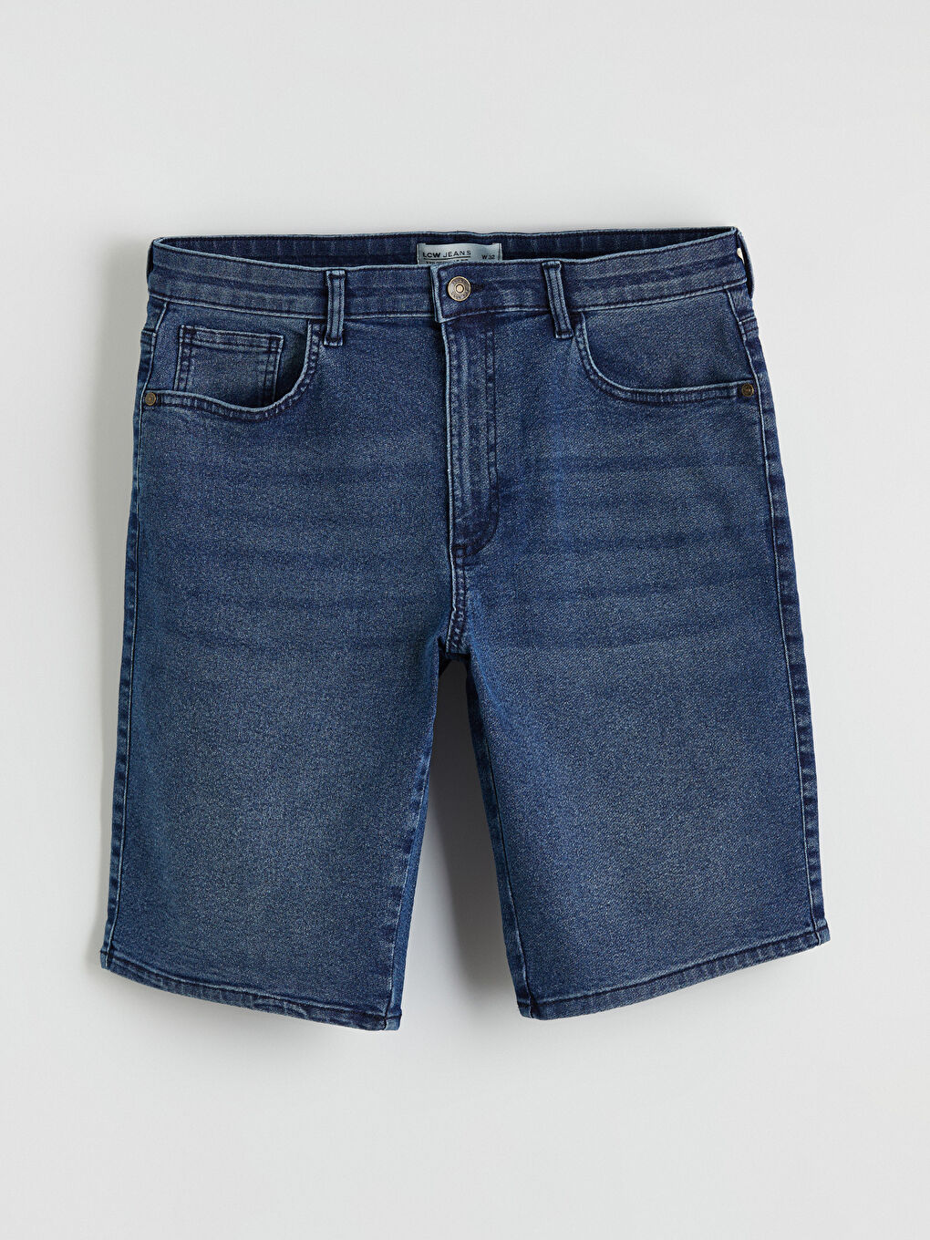 شورت جينز نيلي رجل-4