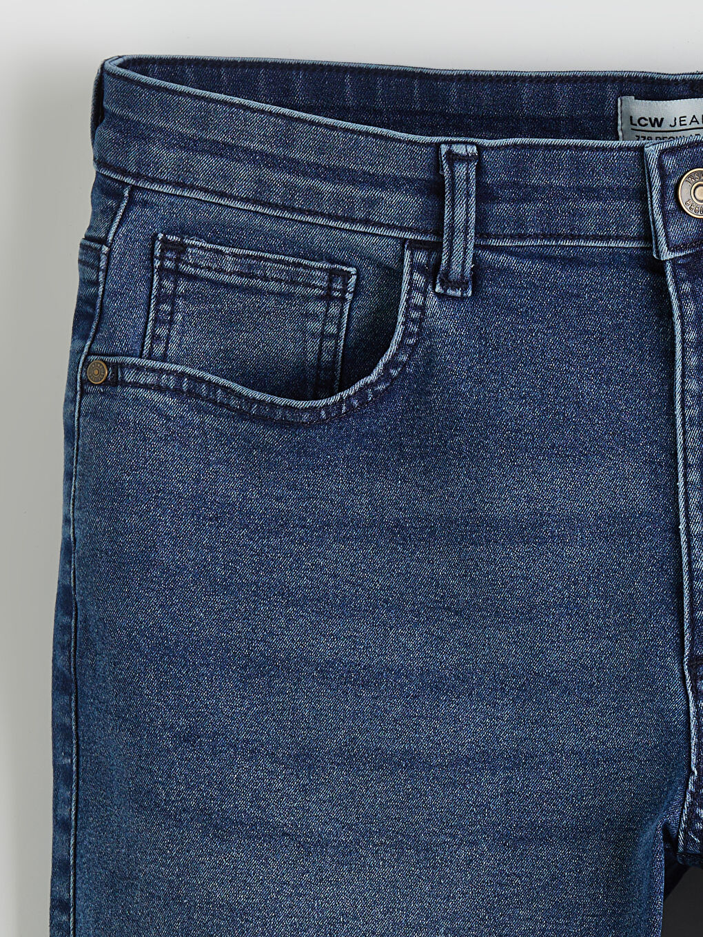 شورت جينز نيلي رجل-6