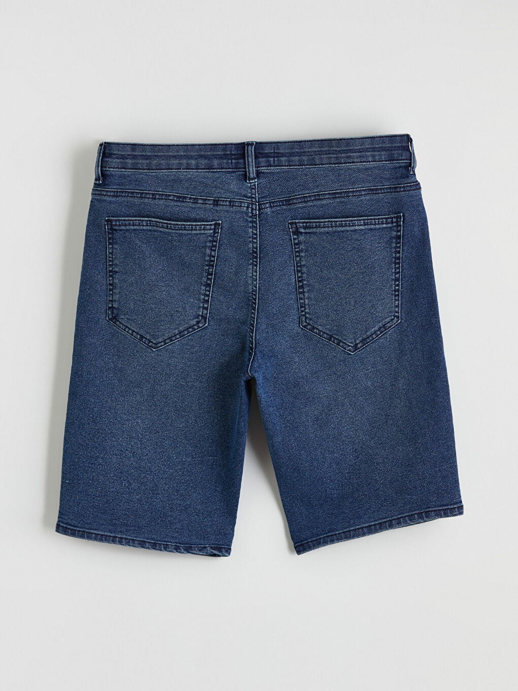 شورت جينز نيلي رجل-7