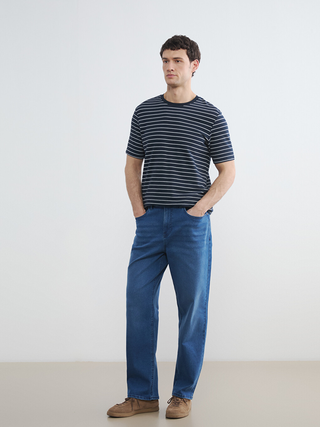 710 Loose Fit Erkek Jean Pantolon
