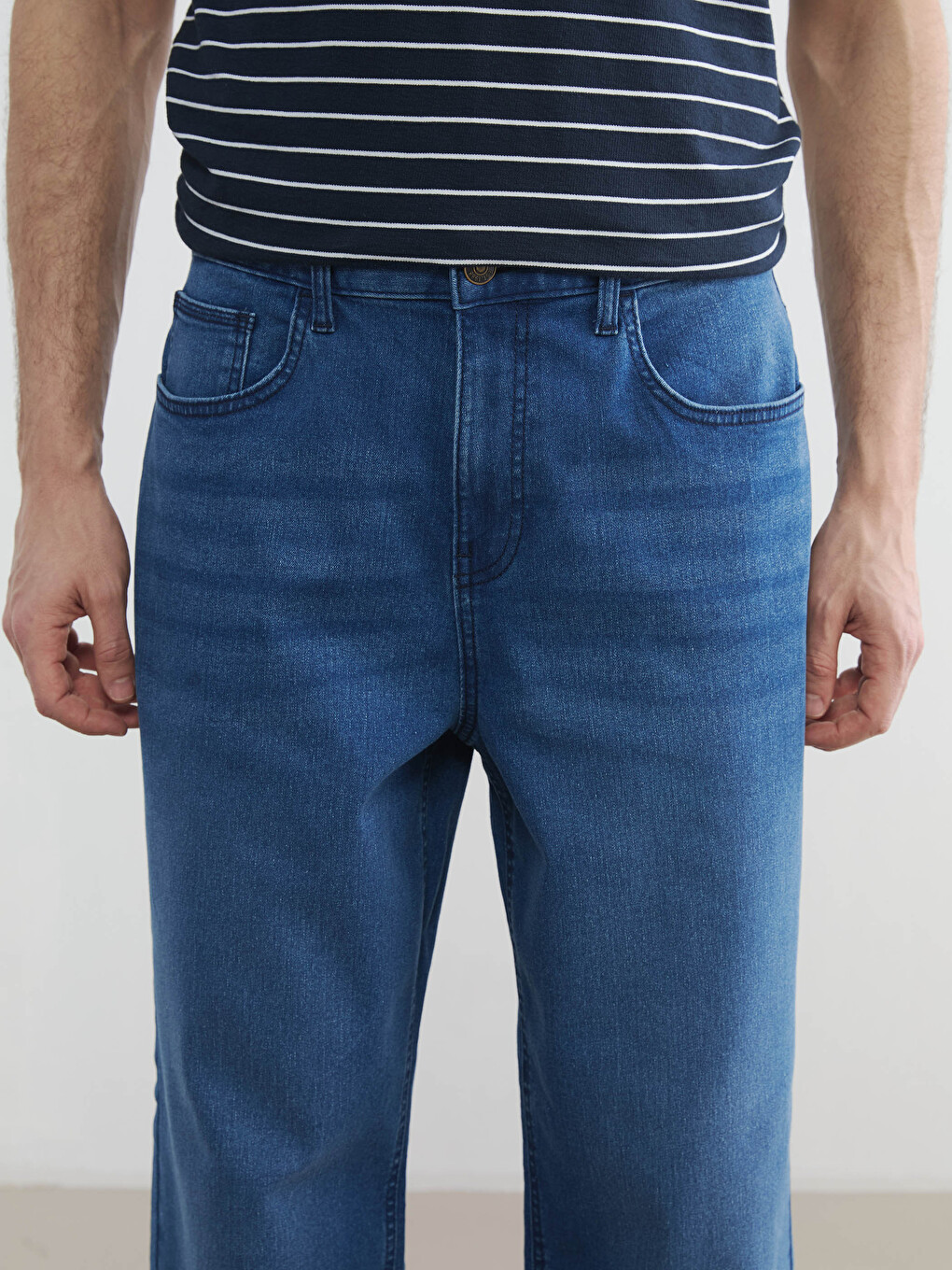 710 Loose Fit Erkek Jean Pantolon-2