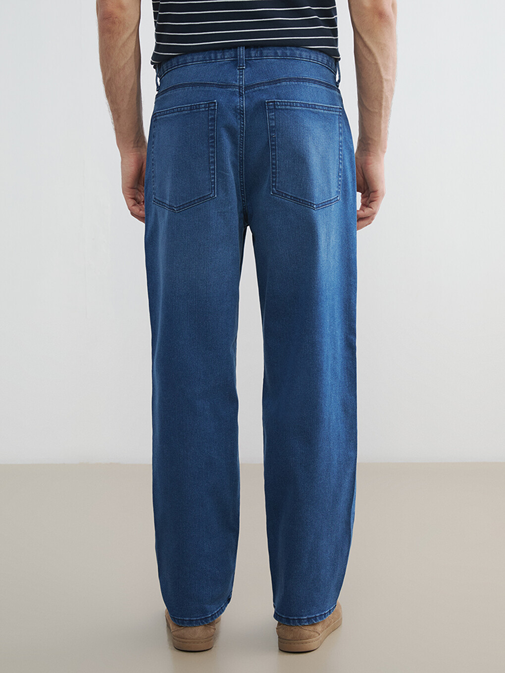 710 Loose Fit Erkek Jean Pantolon-3