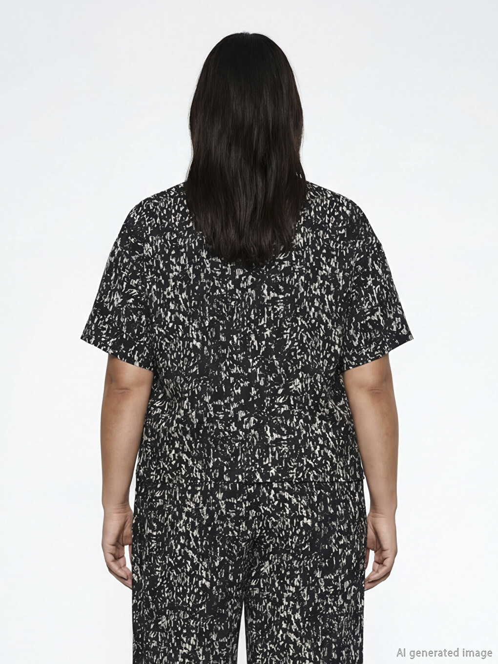 Woman Black T-Shirt-3