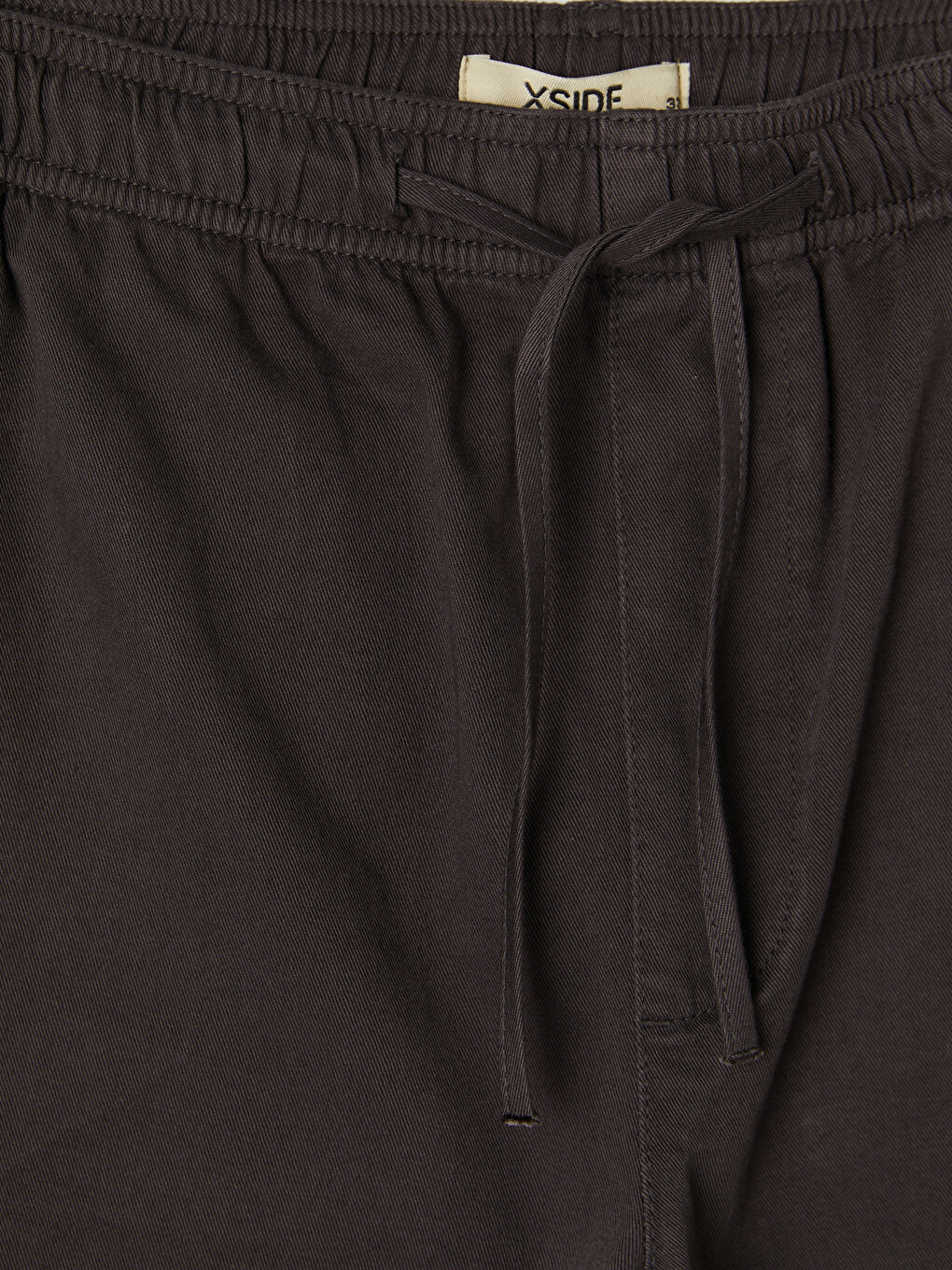 Antrasit Regular Fit Gabardin Erkek Şort-5