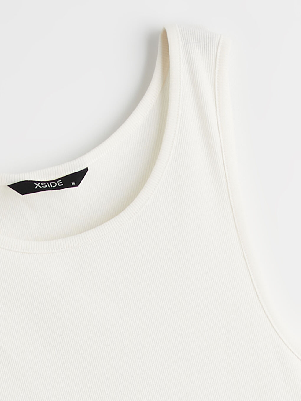 Man ECRU Tank Top-5