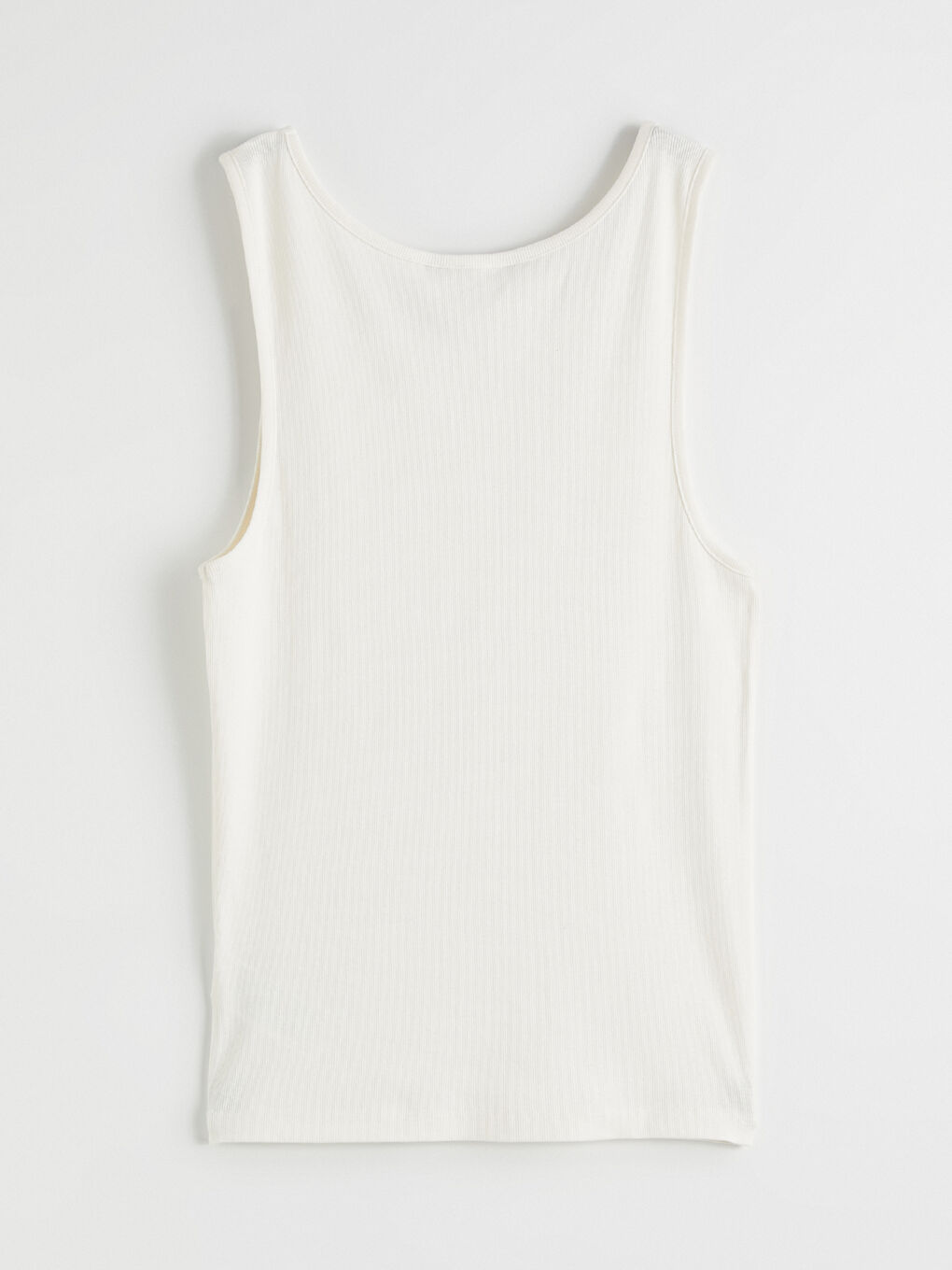 Man ECRU Tank Top-6