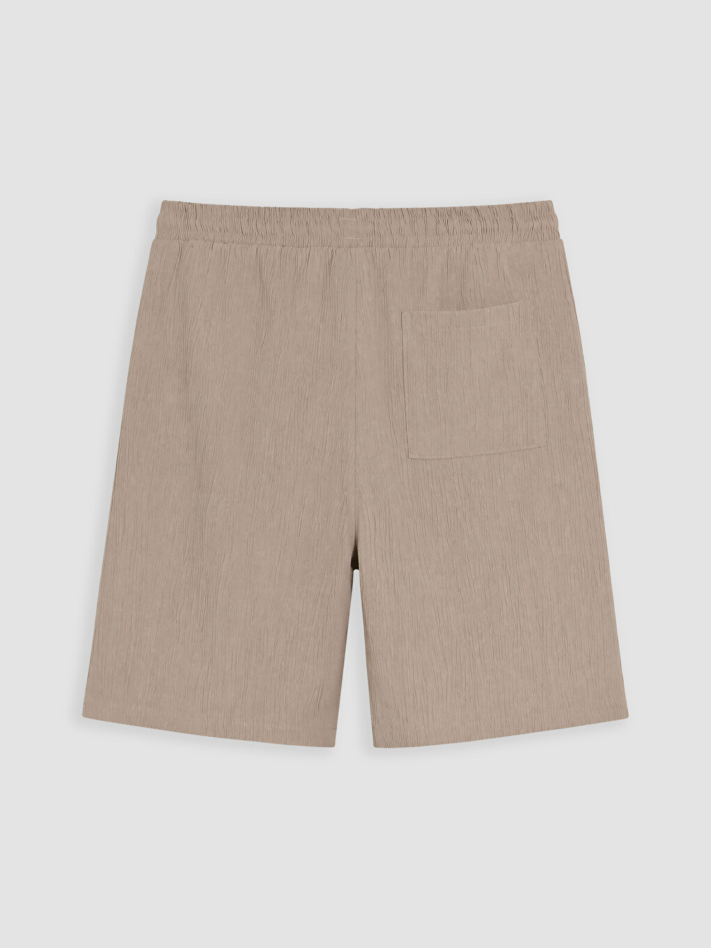 Man Beige Shorts-2