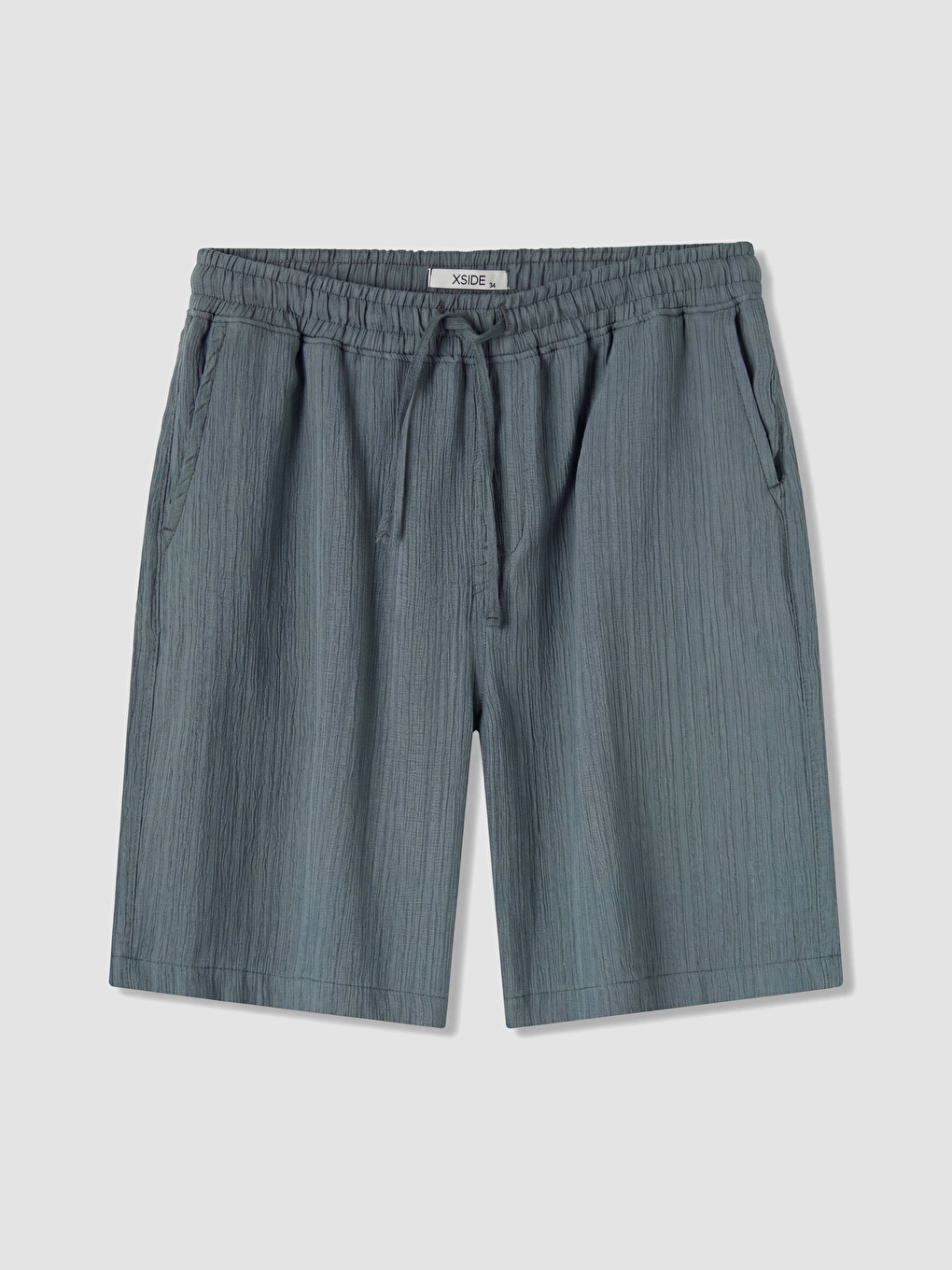 Relax Fit Crinkle Men's Shorts-4