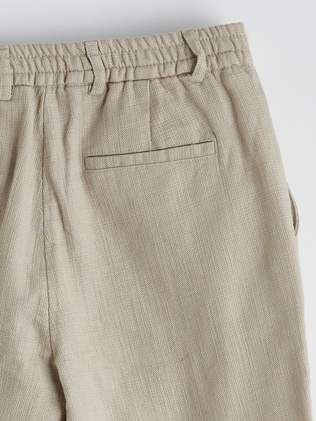 Bej Standart Fit Erkek Pantolon-2