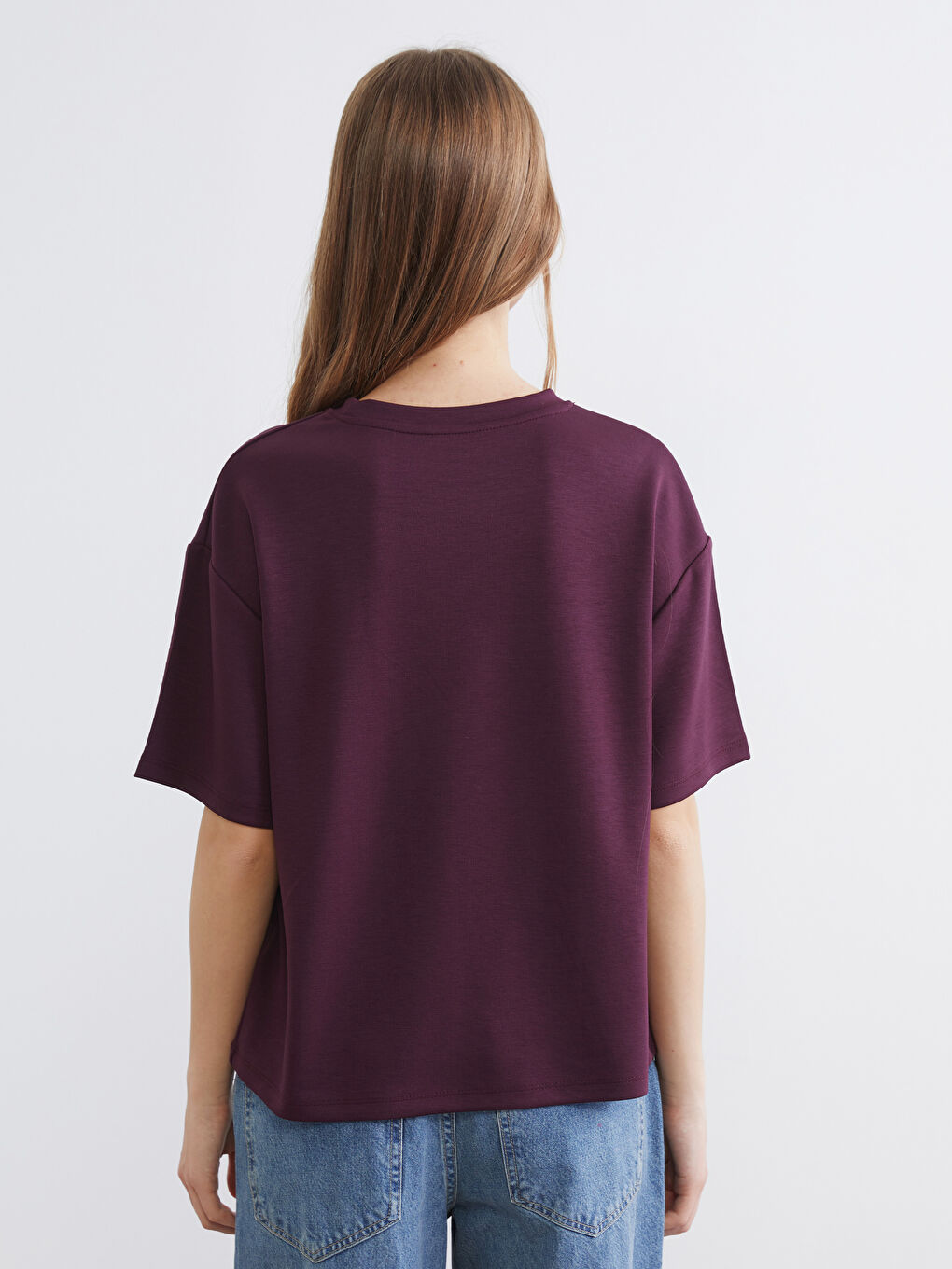 Woman BORDEAUX T-Shirt-3